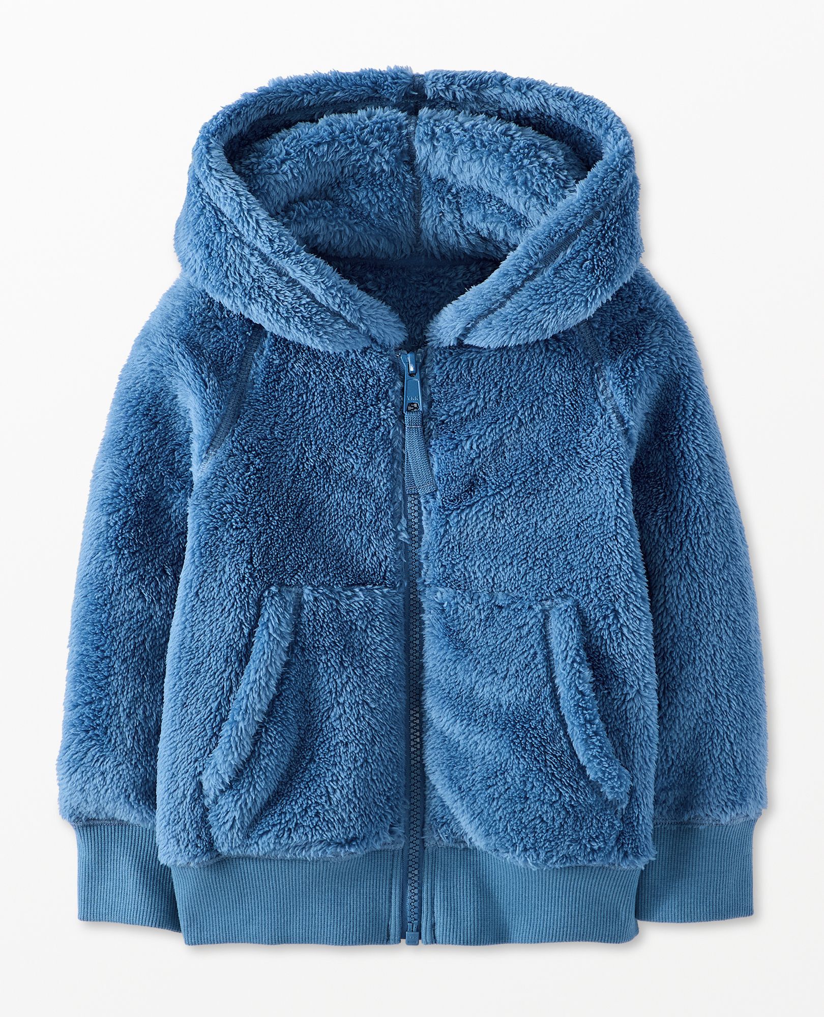 Marshmallow Fleece Zip Up Hoodie