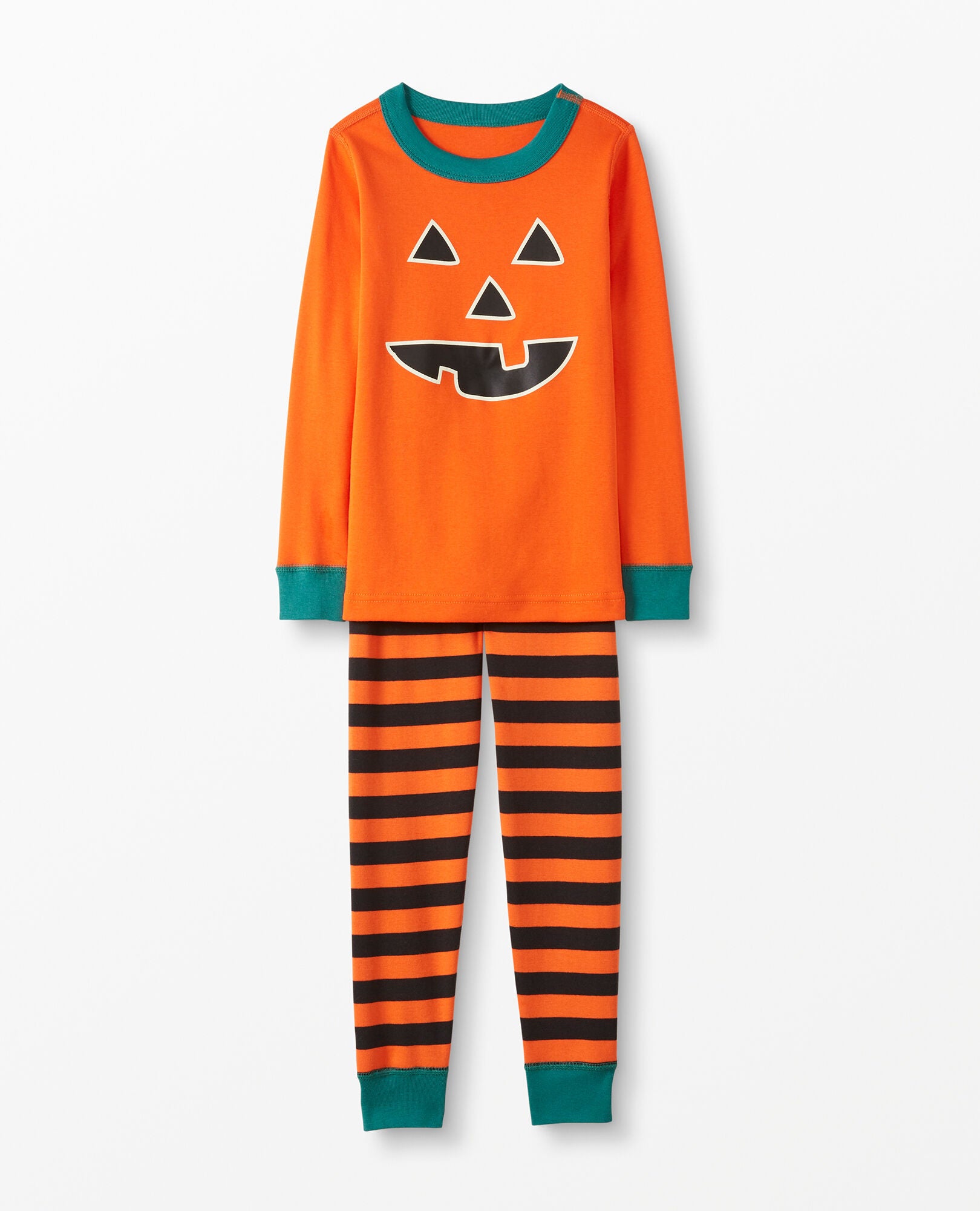 Glow In The Dark Long John Pajamas In Organic Cotton Hanna Andersson Hanna Me Downs