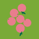 Sleeveless Peplum Top & Shorts Set in Summer Pomelo - swatch