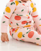 Baby Zip Sleeper In Organic Cotton in Citrus - main