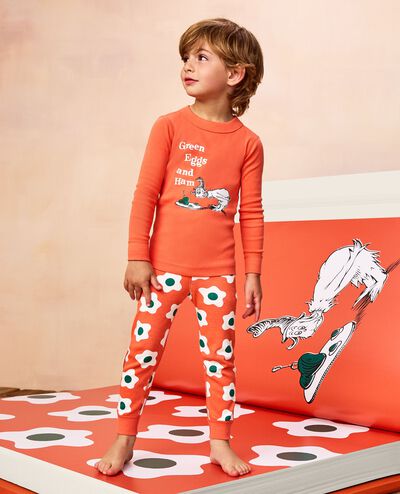 Dr. Seuss HannaJams™ Pajama Set in Green Eggs and Ham - main