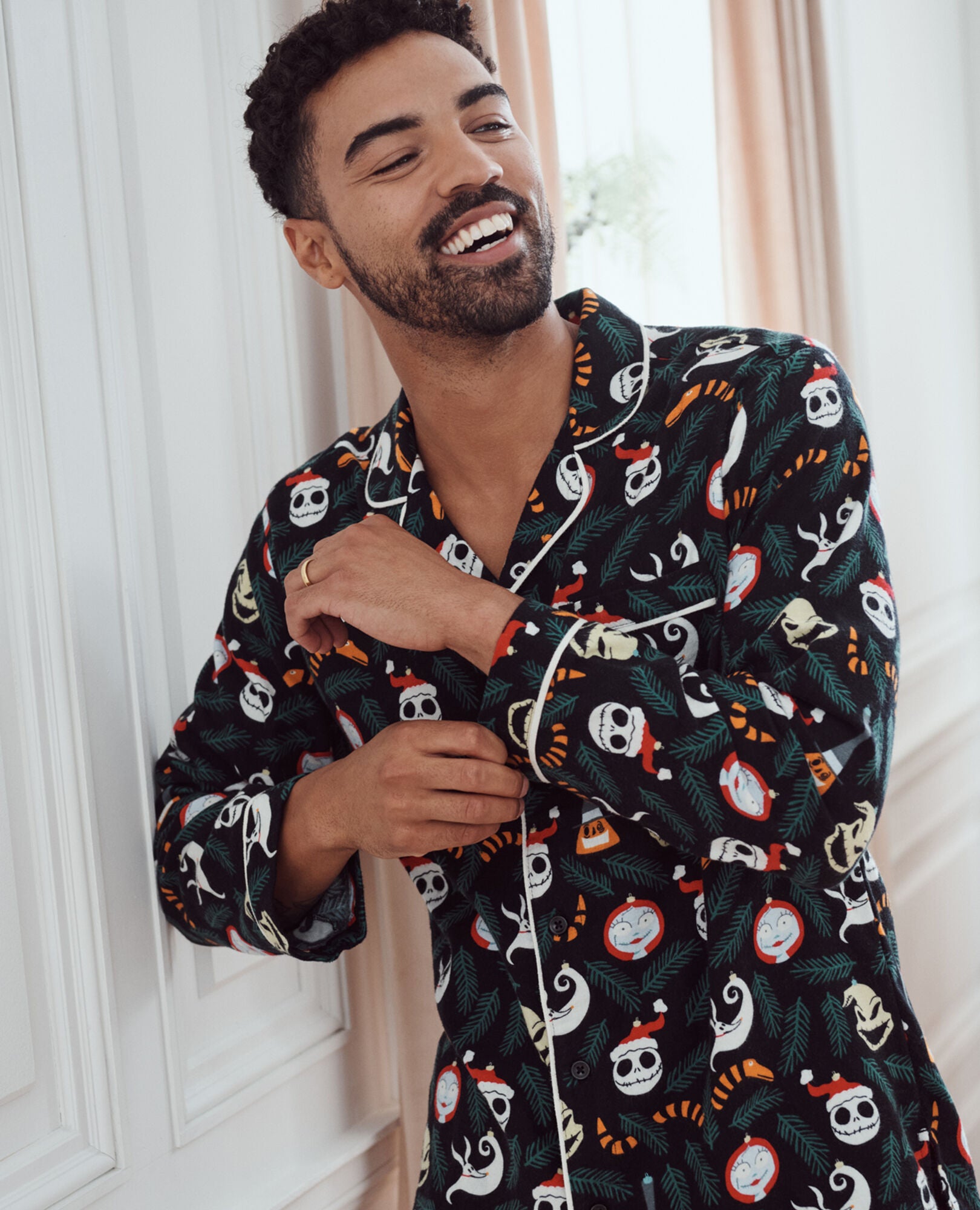 Disney Tim Burton s The Nightmare Before Christmas Matching Family Pajamas Hanna Andersson