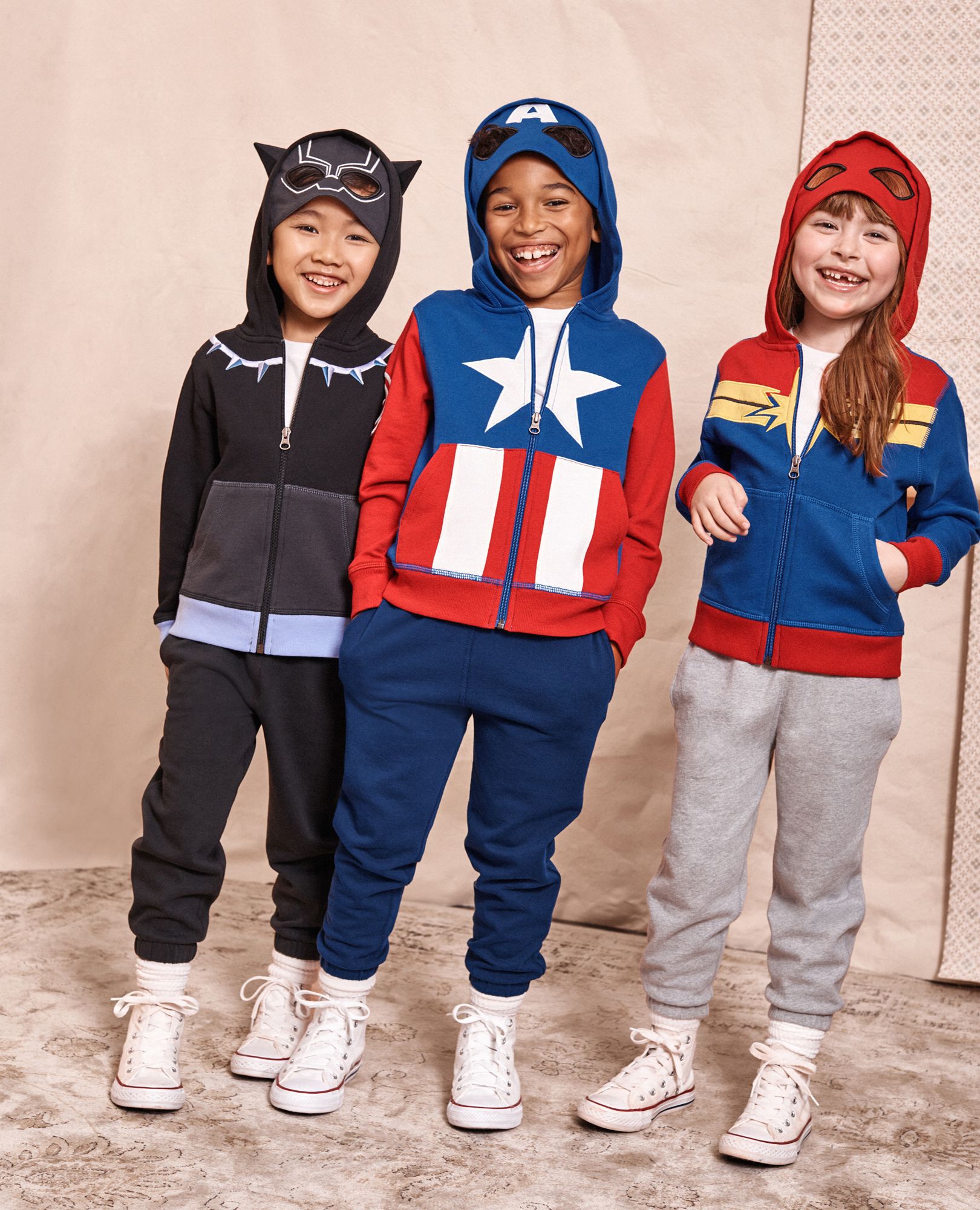 French Terry Sweatpants in Navy Blue - main