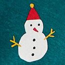 Holiday HannaJams™ Pajama Set in Frosty Friends - swatch
