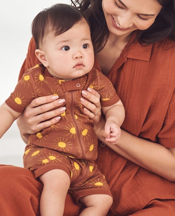 Toddler HannaJams™ Sleeper Pajamas in Sunshine Day On Canyon - 100% Cotton - Size 2 by Hanna Andersson