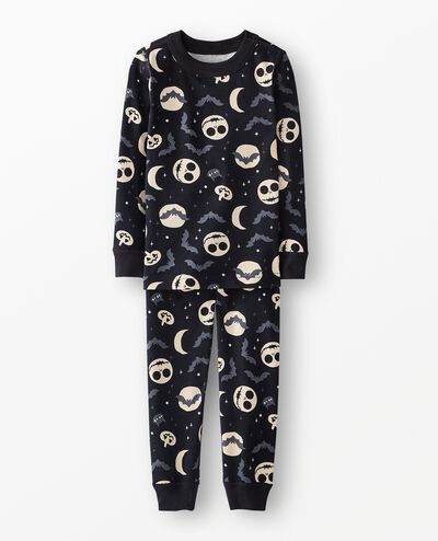 Disney Tim Burton's The Nightmare Before Christmas HannaJams™ Pajama Set in Nightmare Before Christmas - Jack + Moon - main