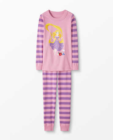 Disney Princess Character Long John Pajamas