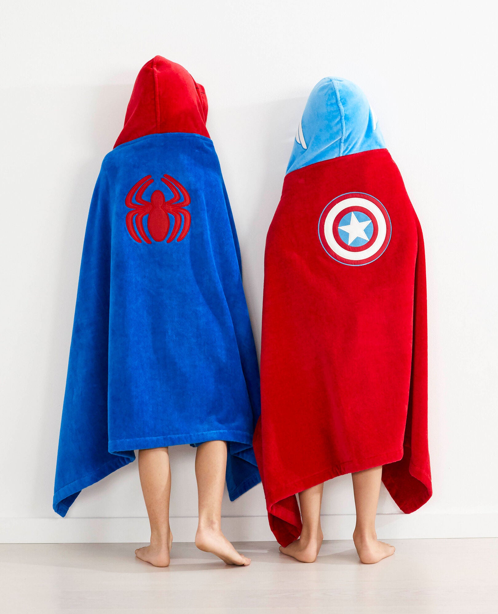 marvel hooded towel