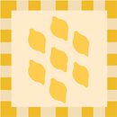 Rashguard Top & Shorts Set in Summer Lemons - swatch