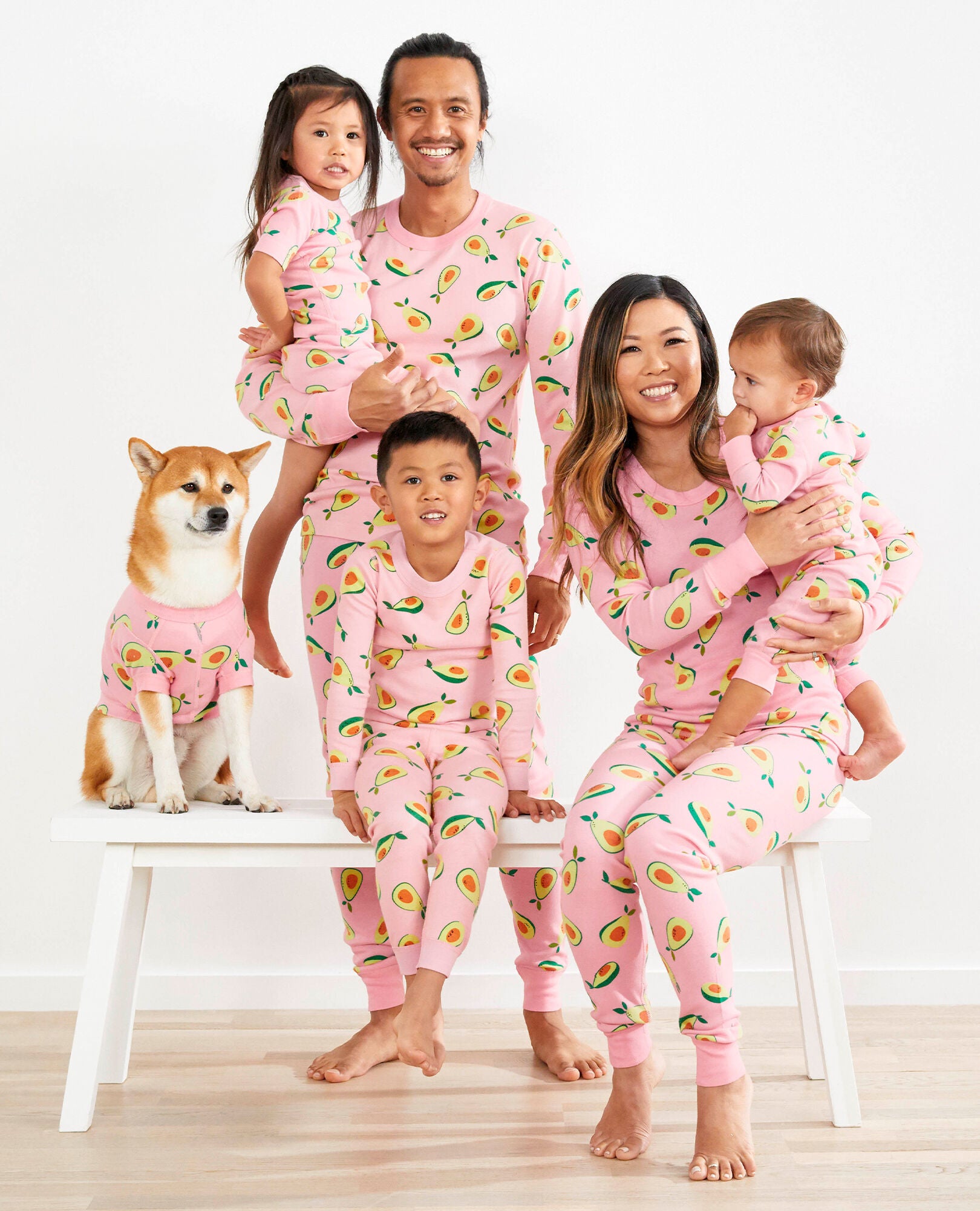 baby avocado pajamas