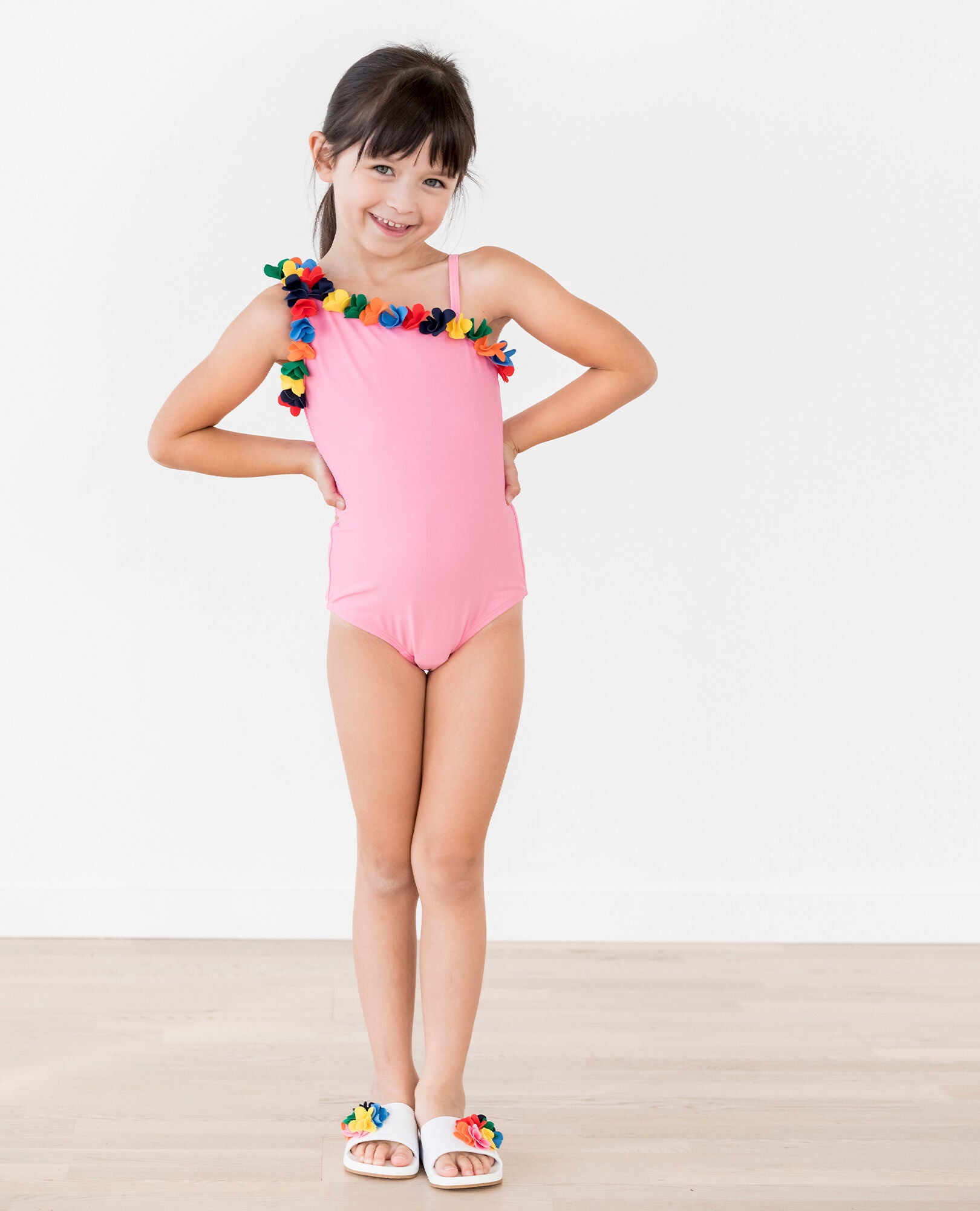 hanna andersson rainbow swimsuit