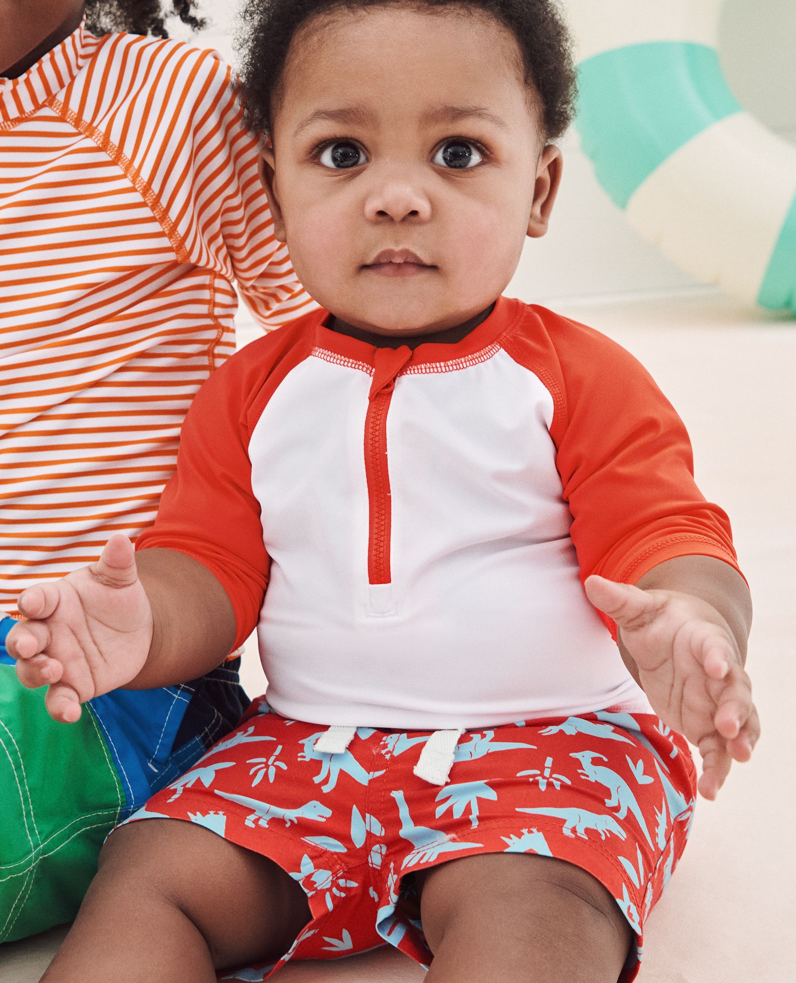 Baby swim trunks discount