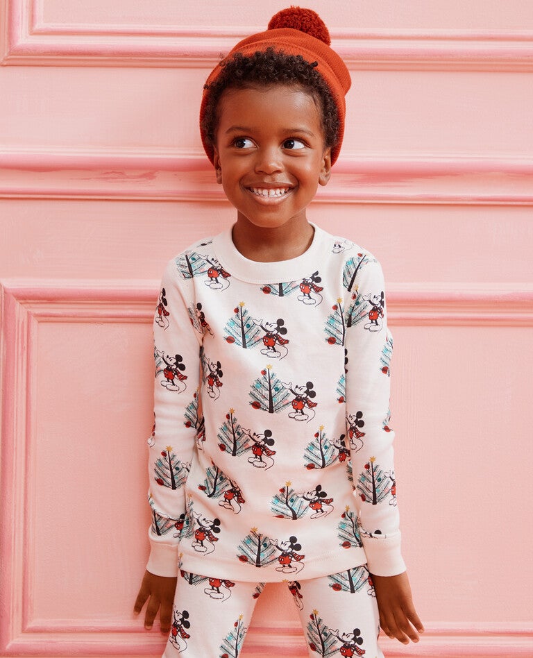 Disney Mickey Mouse Holiday Tree Matching Family Pajamas in  - main