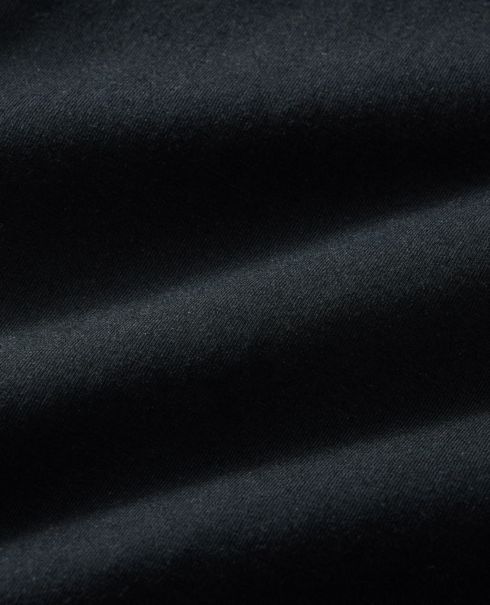 Adult Long Sleeve HannaSoft™ Henley Pajama Set in Black - main