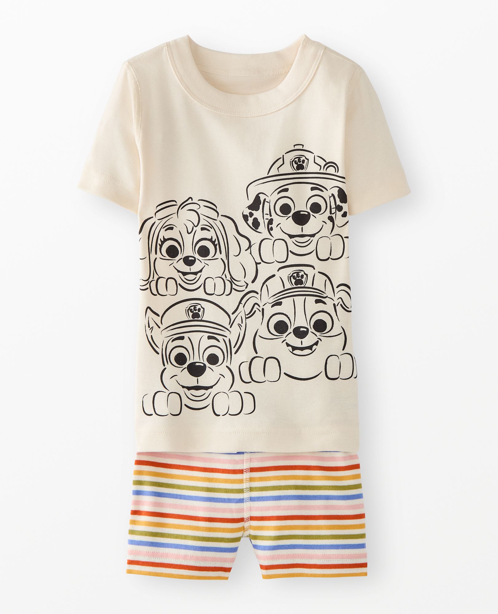 PAW Patrol HannaJams™ Pajama Set in Paw Patrol - Black and White - main