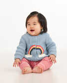 Baby Wiggle Pants In Organic Cotton in Red Pepper - main