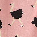 Holiday Long Sleeve Playground Dress with Pockets in Ollie Ostrich - swatch