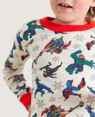 Marvel Avengers Holiday Long John Pajama Set in Marvel Holiday - main