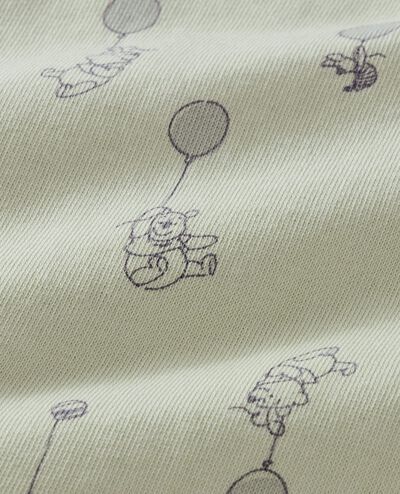 Baby Disney Winnie the Pooh Long Sleeve T-Shirt & French Terry Overalls Set in Winnie the Pooh Layette - Blue - main