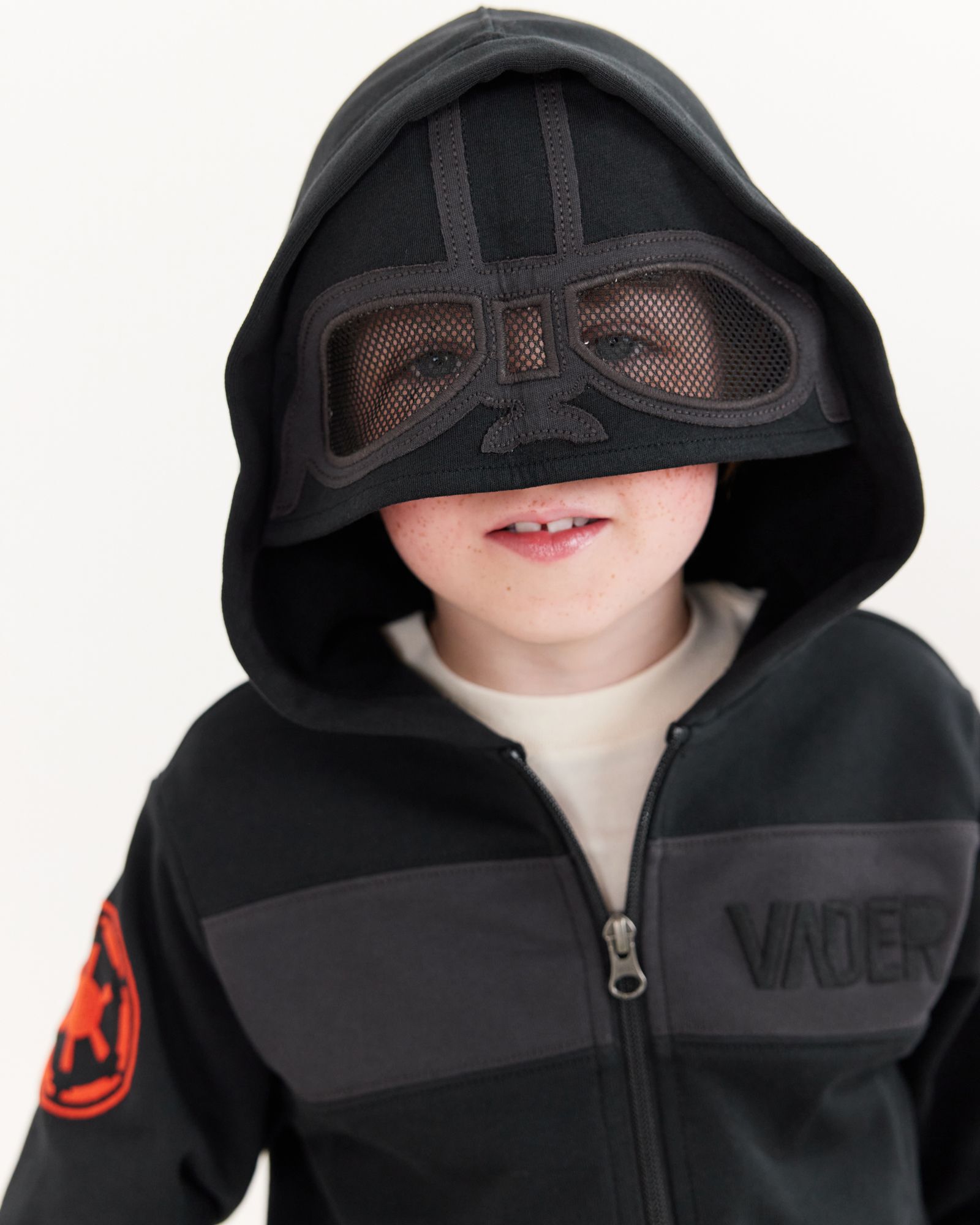 Darth vader top zip up hoodie