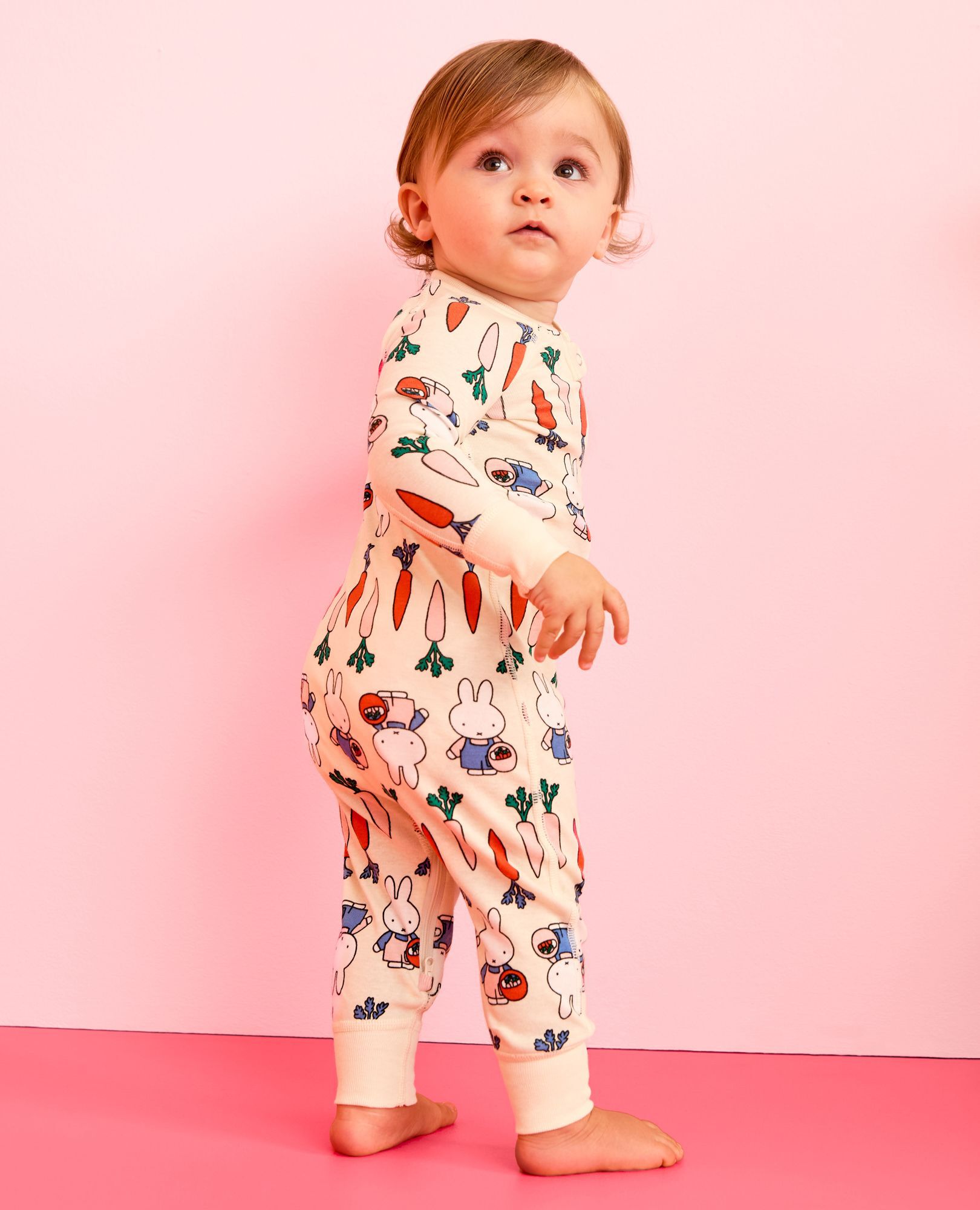 Miffy HannaJams™ Sleeper in Miffy Carrots - main