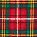 Women's Holiday Long John Pajama Pants in Family Holiday Plaid - swatch