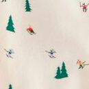 Holiday Dog Pajamas in Glade Skiing - swatch