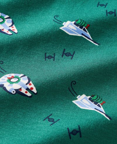 STAR WARS™ Holiday HannaSoft™ Stretch Pajama Set in Star Wars Ships - main