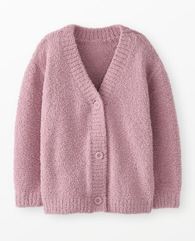 Marshmallow Cardigan in Cosmic Purple - main