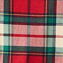 HannaJams™ Plaid Pajama Set in Red Holiday Plaid - swatch