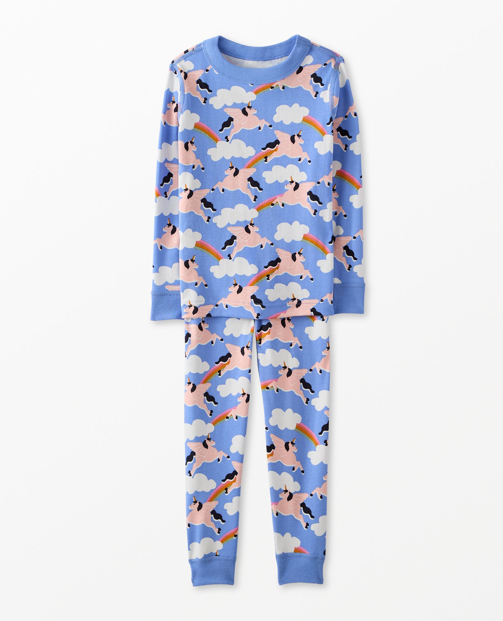 Kids Long John Pajama Set