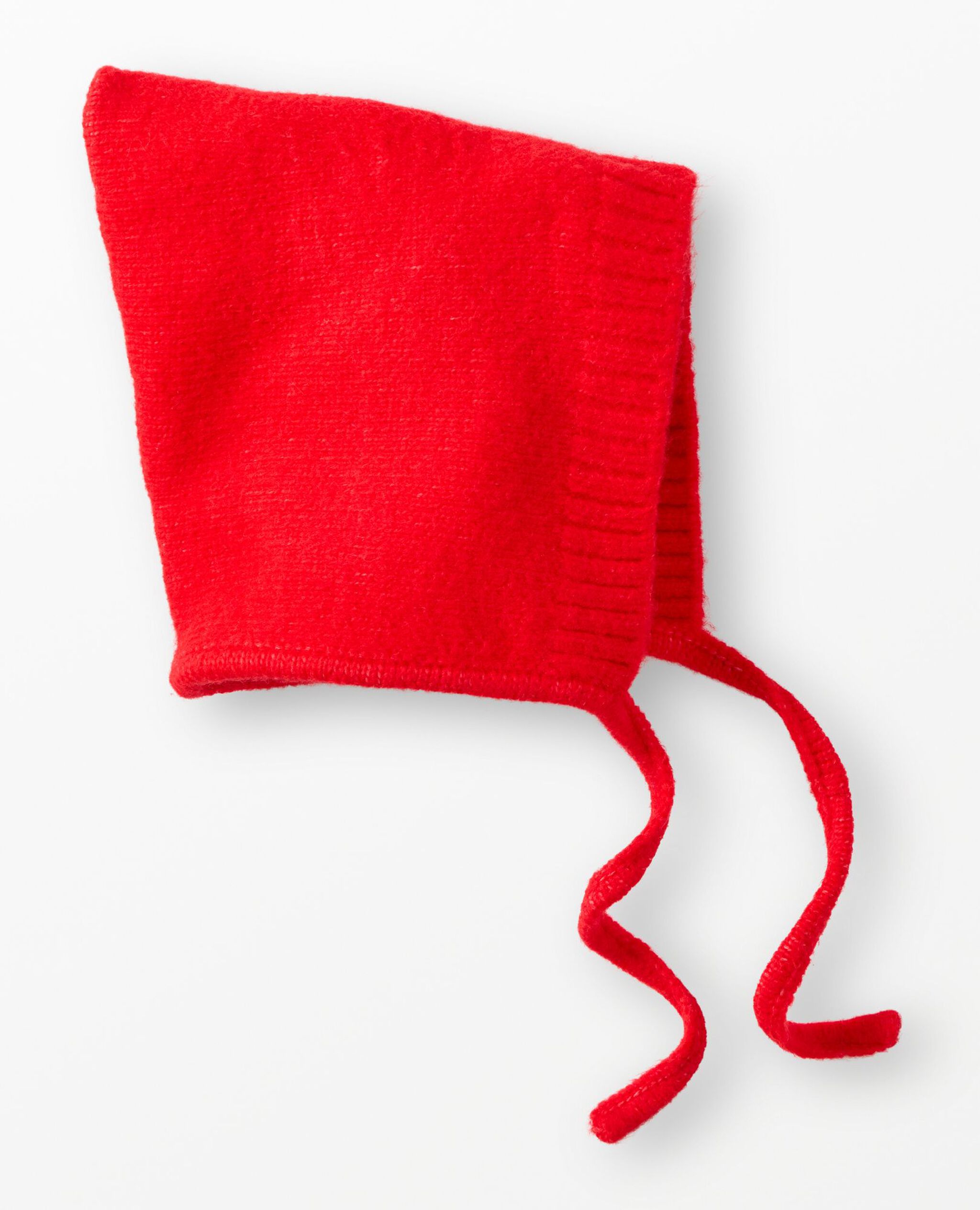 Baby Sweater Cap in Ribbon Red - main