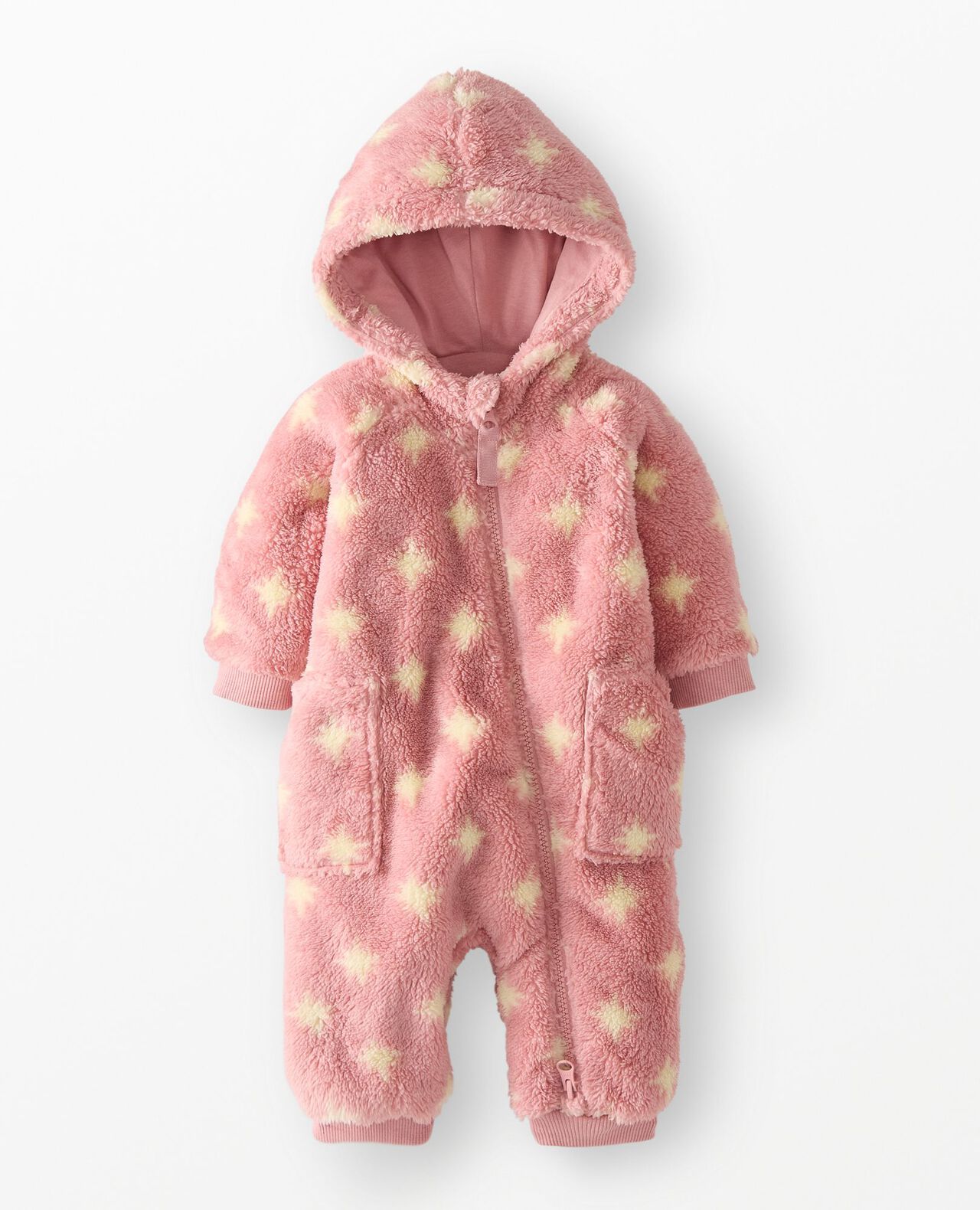 Baby Holiday Marshmallow Fleece Romper Hanna Andersson