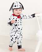 Baby Halloween Pilot Cap In Organic Cotton in Dalmatian - main