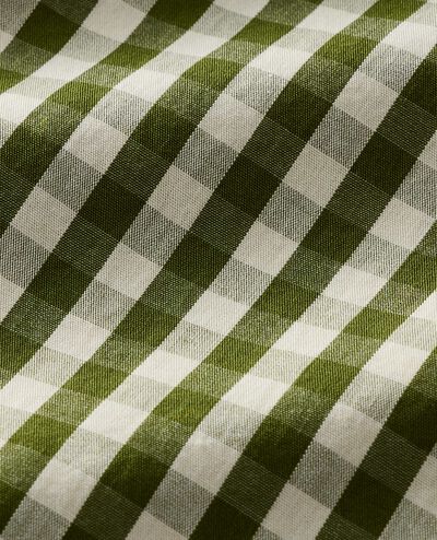 S AU Poplin PJ Pant in Pine Gingham - main