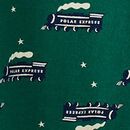 Adult Warner Bros™ Discovery Polar Express Flannel Pajama Top in Polar Express Train - swatch