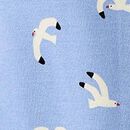 Baby 2-Way Zip Shortie Sleeper in Seaside Seagulls - swatch