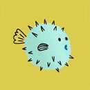 HannaJams™ Pajama Set in Cutie and the Blowfish - swatch