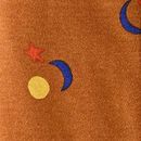 HannaJams™ Sleeper in Multi Sun, Moon and Stars on Dogwood - swatch