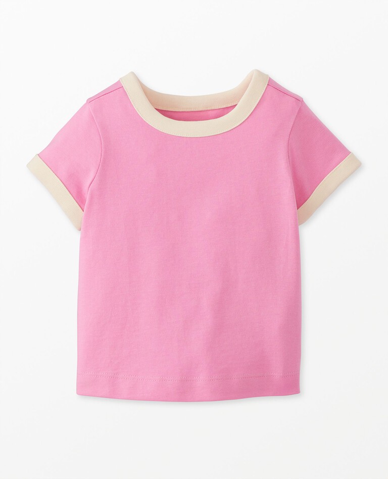 Baby T-Shirt in Fondant Pink - main