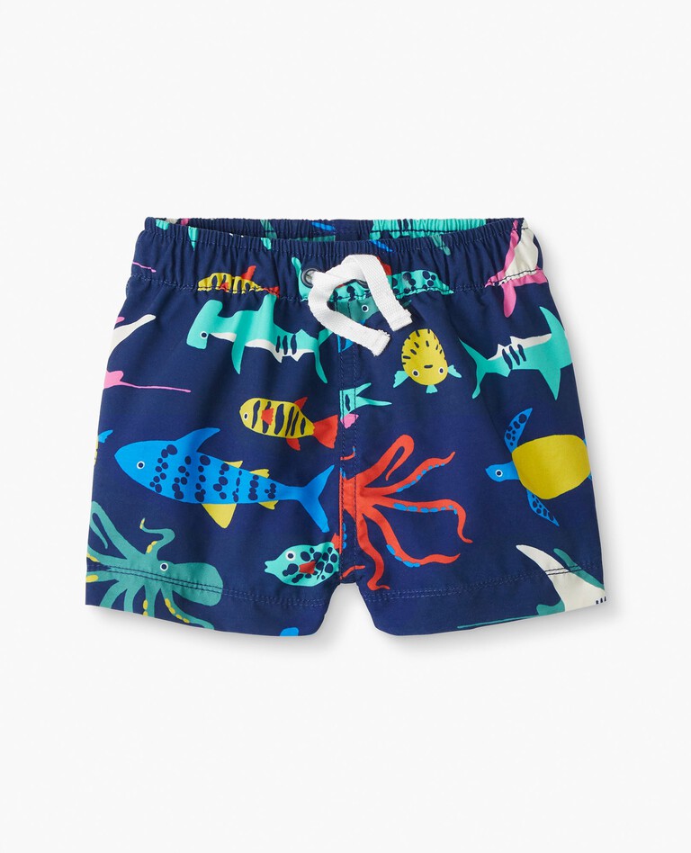 Baby Woven Swim Trunks | Hanna Andersson