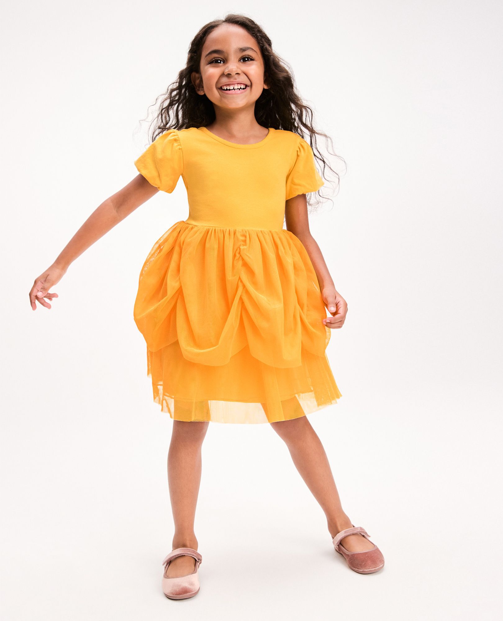 Disney Princess Belle Tulle Dress Belle Big Kids Size 8 by Hanna Andersson