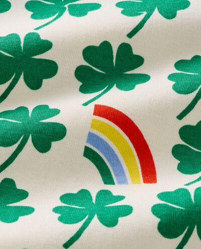Adult St. Patrick's Day Long John Pajama Set in Over the Rainbow - main