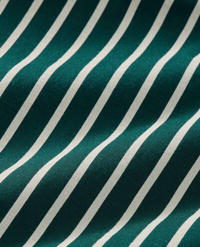 Adult Long Sleeve HannaSoft™ Pajama Set in Ponderosa Green/Ecru - main