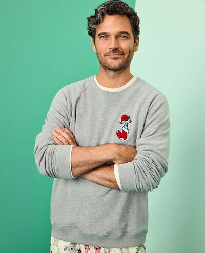 Adult The Pigeon Holiday French Terry Sweatshirt in Hidden Pigeon Holiday - main