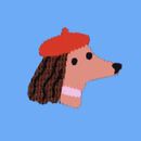 HannaJams™ Pajama Set in Bruno on Horizon Blue - swatch