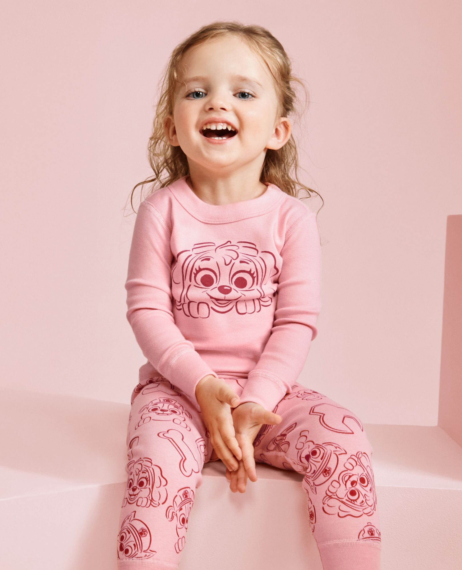 PAW Patrol HannaJams™ Pajama Set in Paw Patrol - Pink - main