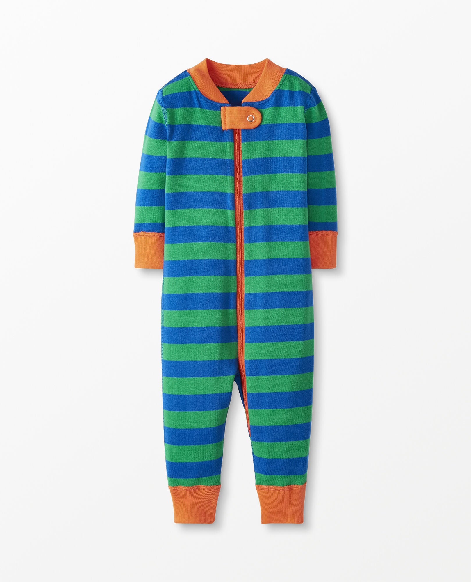 NEW HANNA ANDERSSON Baby Boy Blue Igloo One Piece Pajamas Size 60 6-9 months 