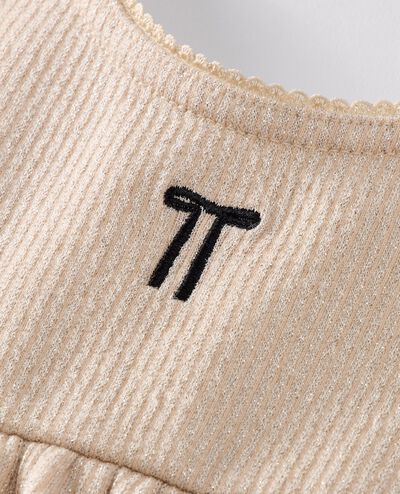 Baby Long Sleeve Sparkle Dress in Pink Whisper - main