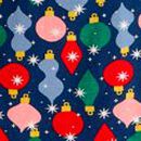 Holiday HannaJams™ Pajama Set in Shiny Bright Ornaments - swatch